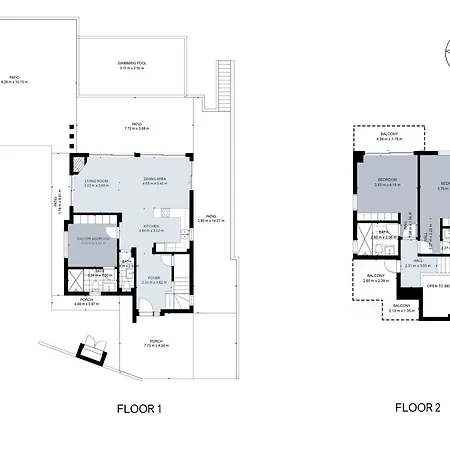 Villa Private Sea-view With Pools
